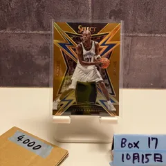 2017-18 Panini Select Kevin Garnett 01/49 MINNESOTA TIMBERWOLVES Gold Prizm SPARKS ジャージ ファーストナンバー カード