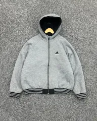 (2XL)90'S adidas ビックロゴ リバーシブル アウター -M1115