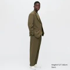 ユニクロ x マルニ テーラード ジャケット オリーブ S