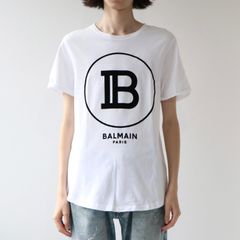 BALNAN バルマン シルバーロゴ tシャツ 美品 L ブラック | Mercari