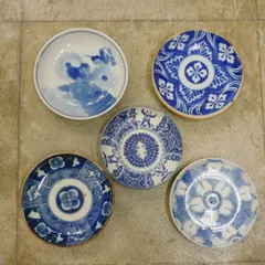 【遅日亭】古伊万里 染錦 鶴松 小皿 手塩皿 5客 無傷 幕末期 z3782H 古伊万里 染錦手皿 小鉢5客 アンティーク お値下げしました。 - メルカリ