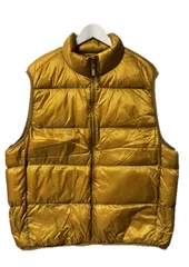 ユニクロ UNIQLO ウルトラライトダウン ダウンベスト 4XL オレンジ系 ジップアップ アウター