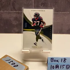 2018 Panini Immaculate Collection D’Onta Foreman 84/99 Houston Texans カード
