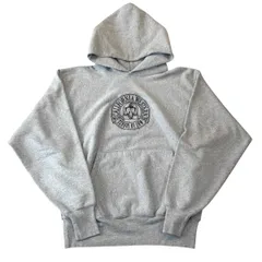 00s Champion ロースクール 刺繍 リバースウィーブ L フーディ REVERSE WEAVE HOODIE グレー パーカー 古着