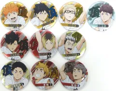 【中古】バッジ・ピンズ 全10種セット 「ハイキュー!! 合同練習会2021 缶バッジ(デコレーション仕様）」