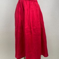 UNITED ARROWS ユナイテッドアローズ リネン100% ロングスカート