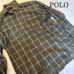 ポロバイラルフローレン　POLO by Ralph Lauren 　BENFORD 　コットンチェックシャツ 　M
