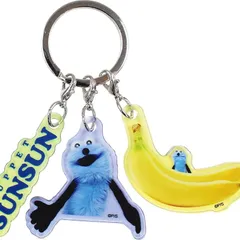 ティーズファクトリー T'S FACTORY キーホルダー パペットスンスン 3チャームキーホルダー スンスンいろいろ