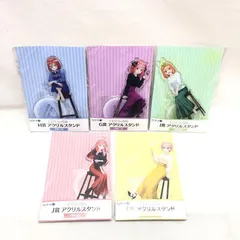 【中古】未開封)F～J賞 アクリルスタンド 全5種セット「くじラック 映画 五等分の花嫁」[69]