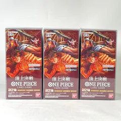 ワンピース強大な敵2ボックス頂上決戦1ボックス、フィギュア　未開封シール付き Amazon.co.jp: バンダイ (BANDAI) ONE PIECEカードゲーム 頂上