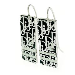 DIOR トロッター ピアス プレート 2 両耳 トロッター プレートNO.2