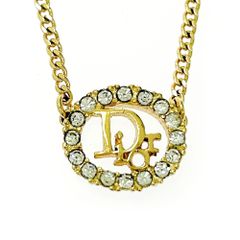 北M6011】Christian Dior ロゴ サークル ネックレス - メルカリ