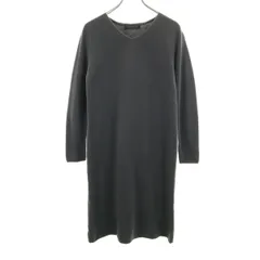 closet story UNITED ARROWS クローゼットストーリー ユナイテッドアローズ 長袖 ワンピース F グレー レディース 古着