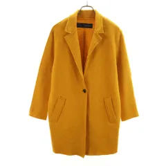 ZARA BASIC ザラベーシック コート M マスタード レディース 古着