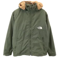THE NORTH FACE ザノースフェイス コンパクトノマド ジャケット 150 カーキ アウトドア NPJ72257 キッズ 古着
