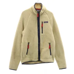 patagonia パタゴニア フリースジャケット S ベージュ アウトドア STY22800FA18 メンズ 古着