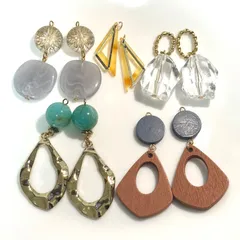ピアス　５点セット　ハンドメイド　アクセサリー