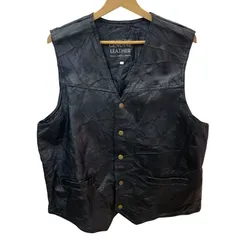 2025年最新】レザーベスト ヴィンテージの人気アイテム - メルカリ