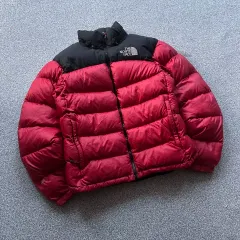 THE NORTH FACE ザノースフェイス 700 ヌプシ ダウン レッド/ブラック