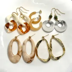 ピアス　５点セット　ハンドメイド　アクセサリー