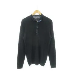 【美品】GIORGIO ARMANI 半袖 ニット イタリア製 ネイビー 楽天市場】ジョルジオアルマーニ（ニット・セーター｜トップス