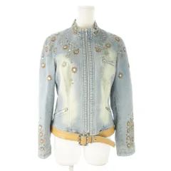 希少 伊太利屋　デニムジャケット パッチワーク 中古・古着通販】LEVI'S (リーバイス) パッチワークデニムジャケット