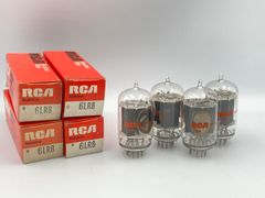 RCA 6L6Y (6L6) メタル真空管 2本セット【訳あり・ベース欠けあり