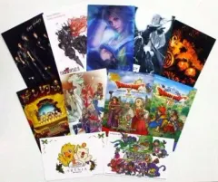 【中古】ポストカード(キャラクター) スクウェア・エニックス作品 クリスマスカードセット(12枚組) ジャンプフェスタ2014配布品