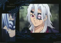 【中古】ポスター A4ミニビジュアルポスター 宇髄天元 「一番くじ 鬼滅の刃～上弦の参～」 H賞