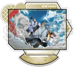 【中古】アクリルスタンド・アクリルパネル 9.坂田銀時＆志村新八 アクリルスタンド 「銀魂」