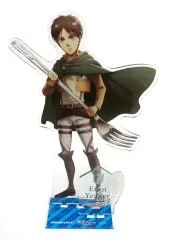 【中古】アクリルスタンド・アクリルパネル エレン・イェーガー 超大型アクリルスタンドフィギュア 「進撃の巨人 Season 2×animatecafe」