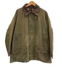 バブアー BARBOUR 90's 90年代 3ワラント BEAUFORT ビューフォート ワックス コットン オイルドジャケット ハーフコート VINTAGE ヴィンテージ A150 C46 ジャケット カーキ 101MT-5239のサムネイル