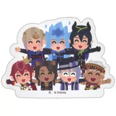 【中古】シール・ステッカー 集合 「ディズニー ツイステッドワンダーランド ツイステスタンプ byみふねたかし ダイカットステッカーセット」