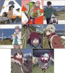 【中古】紙製品 全8種セット ミニ色紙 色コレ 「一番くじ ゆるキャン△」 G賞