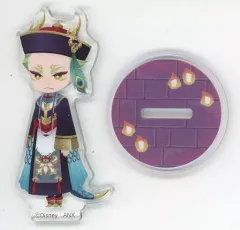 【中古】アクリルスタンド・アクリルパネル セベク・ジグボルト 「ディズニー ツイステッドワンダーランド ミニアクリルスタンドコレクションvol.5 スケアリー・ドレスver.」