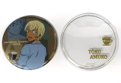 【中古】バッジ・ピンズ 安室透 「名探偵コナン・ワールド 2025 缶バッジコレクション(カバー付き)」 ユニバーサル・スタジオ・ジャパン2025限定