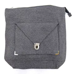 【未使用】ACCOMMODE アコモデ 2WAY スウェット バックパック トートバッグ グレー LT061 レディース