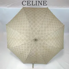 ✨美品✨セリーヌ　長傘　Cマカダム　トリオンフ　総柄　光沢　ベージュ　シルバー 2025年最新】CELINE レディース傘の人気アイテム - メルカリ