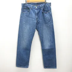Q■リーバイス/LEVI'S 505 ワイドストレートデニムパンツ/ジーンズ【W34 L33】men's/81【中古】■