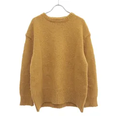 INSCRIRE アンスクリア 19AW アルパカナイロンプルオーバーニットセーター I19AW-K22A オレンジ系 ｰのサムネイル
