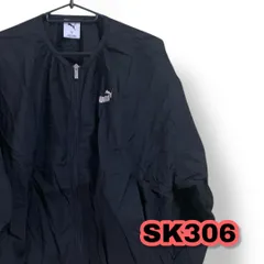 puma(プーマ) ウィンドジャケット 黒色 Ｍサイズ レディースジャケット　管理SK306のサムネイル