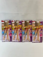 新品☆GUNZE グンゼ 伝線しにくい ひざ下 ストッキング 2足組 4セット バーモンブラウン 22〜25cm