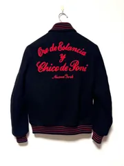 Schott Bros スタジャン M 赤×黒　刺繍 ステッチ schott ショット（種類（コート・ジャケット）スタジャン