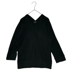 Y's(ワイズ) Brushed Cotton Poly Stretch Snap Button Cardigan 起毛加工 コットン ポリ ストレッチ スナップ ボタン カーディガン 首元タグ切り取り 3(L程度) ブラックのサムネイル