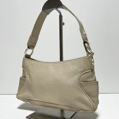 MICHAEL KORS マイケルコース ワンショルダーバッグ ハンドバッグ オールレザー 肩掛け アイボリー B344