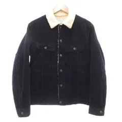 フリークスストア FREAKS STORE ジャケット コーデュロイ 裏ボア M 紺 ネイビー /AE