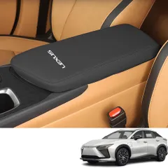 新品 Bmolpt アームレストカバー適用レクサス 新型RZ RZ450e(2023年~) 新型NX NX450h+/NX350h/NX350/NX250 20系(2021年11月~)コンソールボックスカバー 内装 アクセサリー カスタム パーツ カー用品 汚
