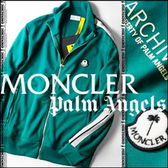新品未使用タグ付き☆MONCLER ストライプライン トラックジャージ　黒　L Confirm ジャージ WEB限定” ビッグシルエット ワンポイント刺繍 袖