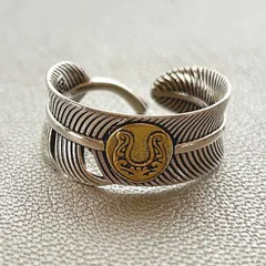 新品【 インディアンジュエリー リング 】 フェザー シルバー アクセサリー ホースシュー 指輪 メンズ 馬蹄 羽毛 ビンテージ ヴィンテージ ネイティブアメリカン S925刻印 Silver Plated フリーサイズ プレゼント 贈り物 記念日