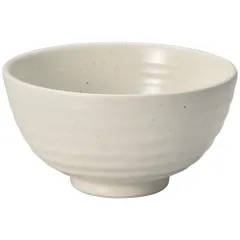 白マット φ12.3×6.5cm 白 六兵衛丸碗 飯碗 大 山下工芸のサムネイル